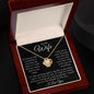 TO MY WIFE - LOVE KNOT NECKLACE