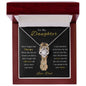 To My Daughter - Love Knot Necklace