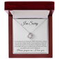 I'm Sorry, Please Forgive Me - Love Knot Necklace