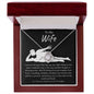 To My Wife - Love Knot Necklace