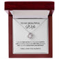 TO MY BEAUTIFUL WIFE - Love Knot Necklace