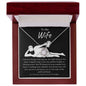 To My Wife - Love Knot Necklace