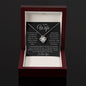 TO MY WIFE - LOVE KNOT NECKLACE
