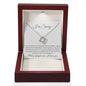 I'm Sorry, Please Forgive Me - Love Knot Necklace
