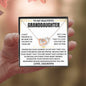 To My Beautiful Granddaughter From GrandPa | Always Be Brave And Strong | Interlocking Hearts Necklace