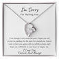 I'm Sorry - Forever Love Necklace