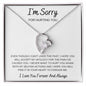 I'm Sorry For Hurting You - Forever Love Necklace