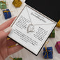 To My Beautiful Granddaughter - Forever Love Necklace