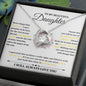 To My Beautiful Daughter - Forever Love Necklace