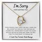 I'm Sorry For Hurting You - Forever Love Necklace