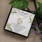 To My Granddaughter - Forever Love Necklace