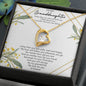 To My Granddaughter - Forever Love Necklace