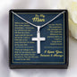 To My Man - Cross Necklace