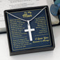 To My Man - Cross Necklace