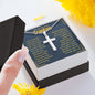 To My Dearest Grandson - Cross Necklace