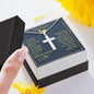 TO MY SON - STAINLESS STEEL CROSS NECKLACE