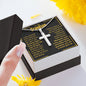 To My Grandson - Cross Necklace