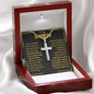 To My Grandson - Cross Necklace
