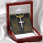 To My Grandson - Cross Necklace