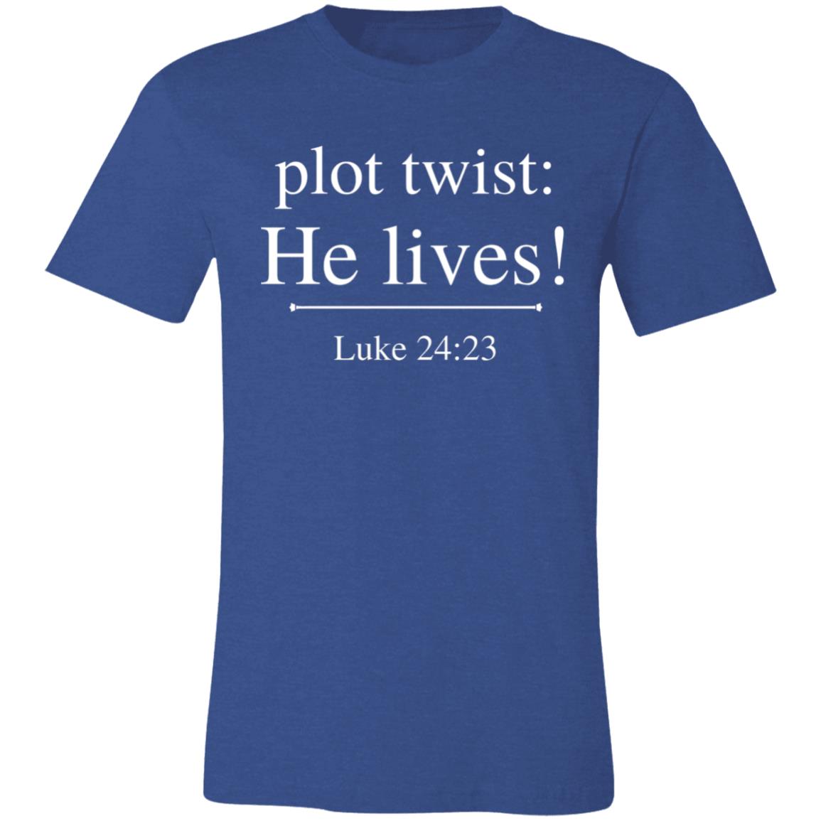 PLOT TWIST: HE LIVES! - UNISEX SHORT SLEEVE SHIRT