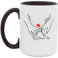 Forever Us - Personalized 15oz. Accent Mug