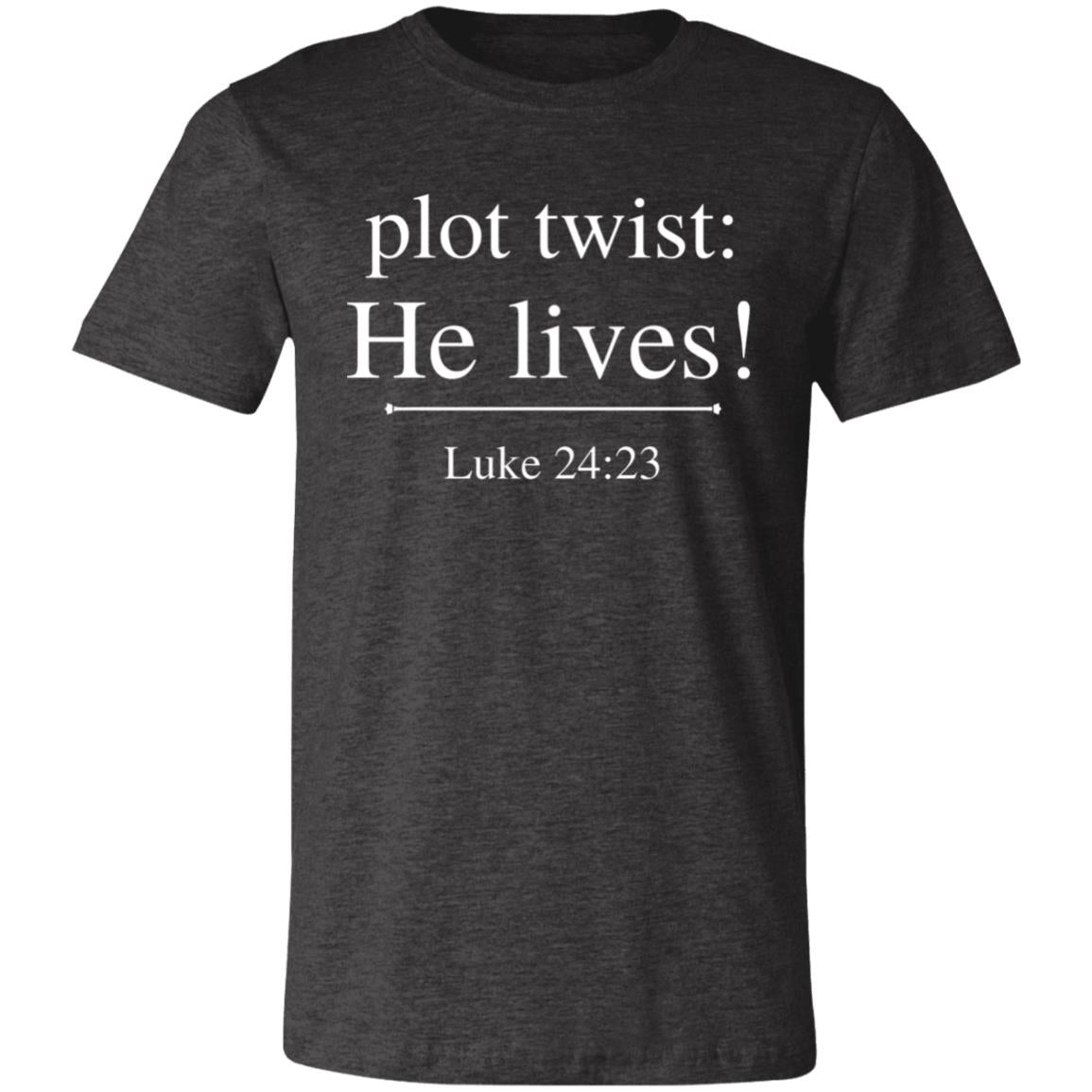 PLOT TWIST: HE LIVES! - UNISEX SHORT SLEEVE SHIRT