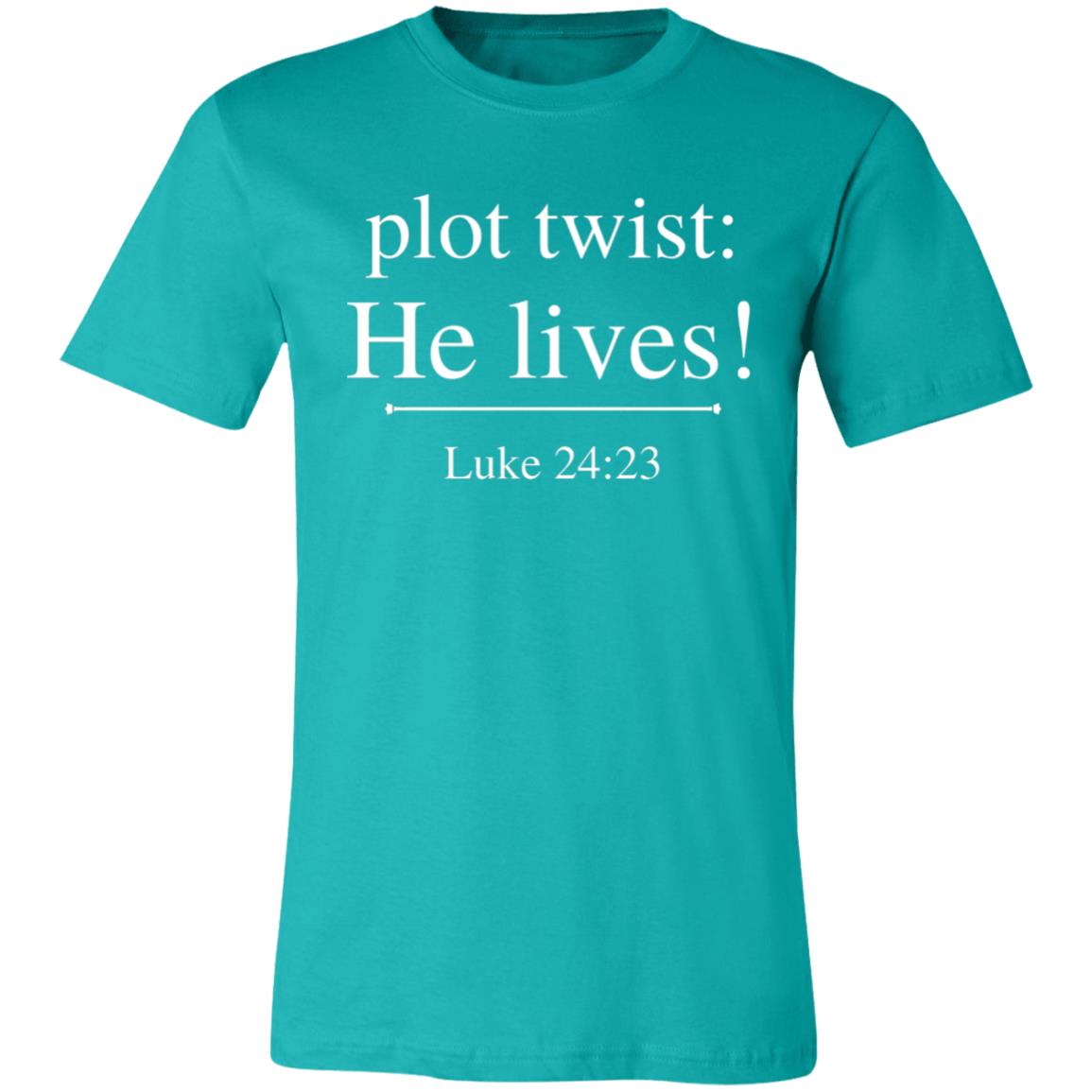 PLOT TWIST: HE LIVES! - UNISEX SHORT SLEEVE SHIRT