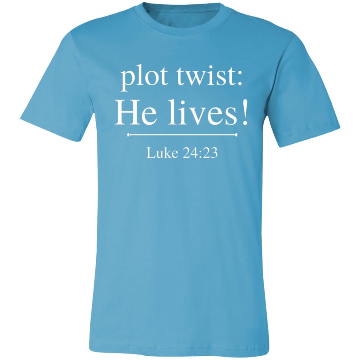 PLOT TWIST: HE LIVES! - UNISEX SHORT SLEEVE SHIRT