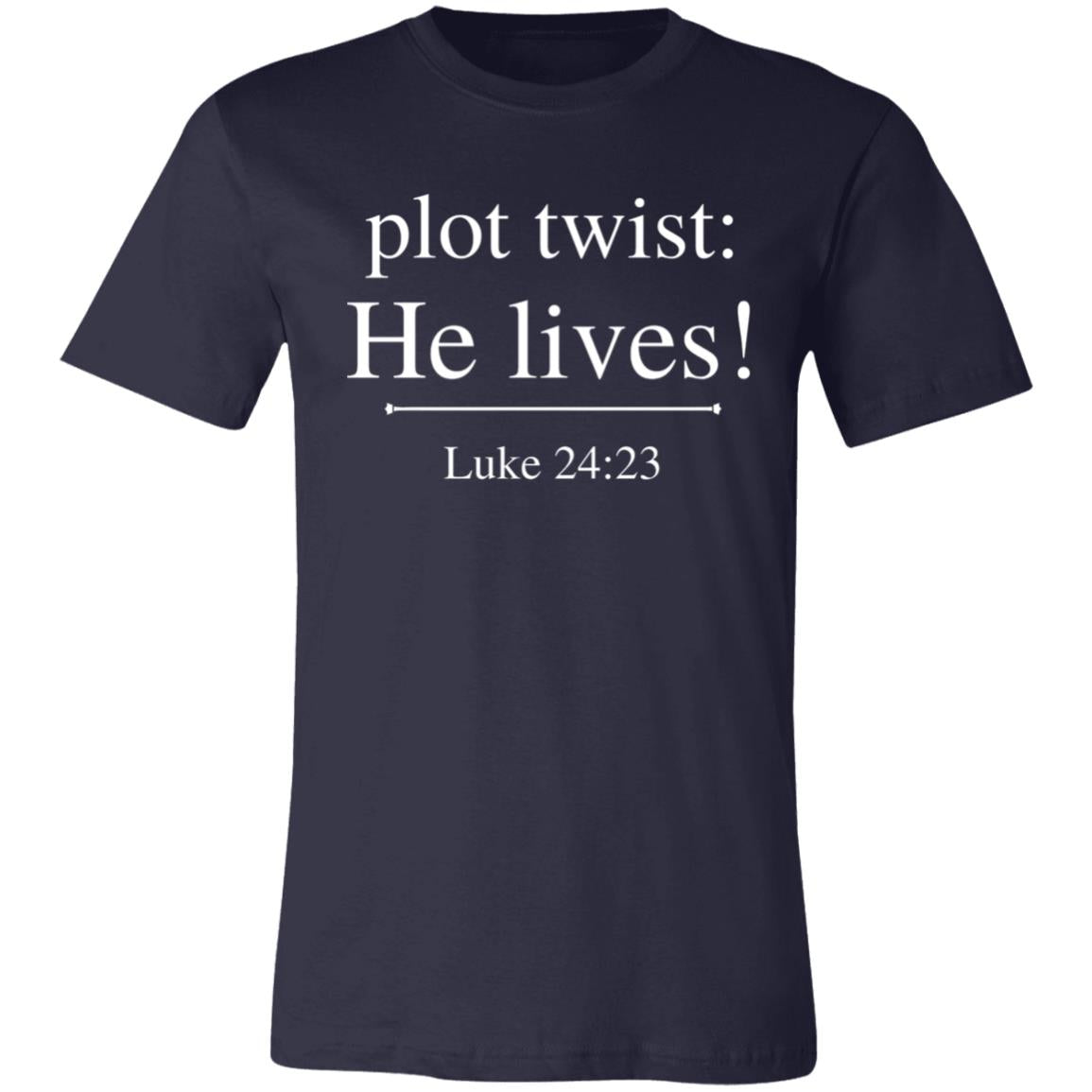 PLOT TWIST: HE LIVES! - UNISEX SHORT SLEEVE SHIRT