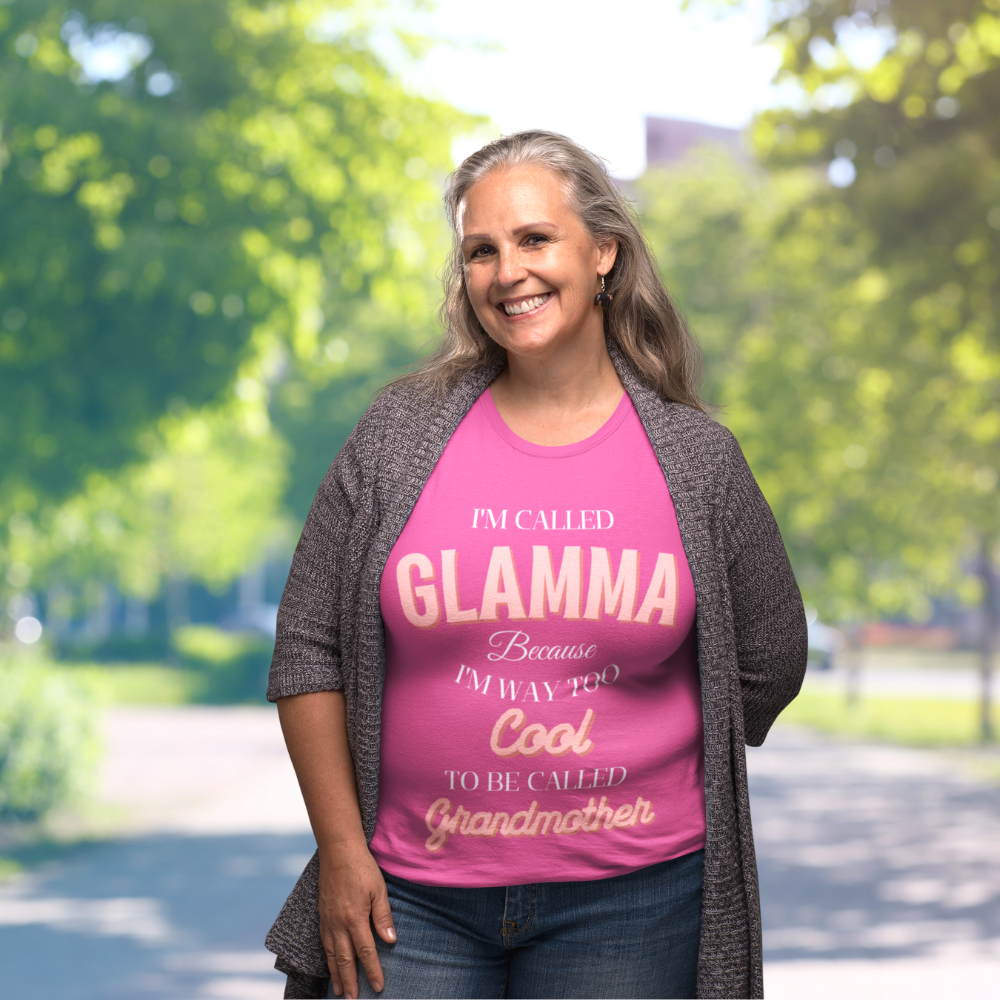 TO COOL TO BE CALLED GRANDMOTHER -Jersey Short-Sleeve Shirt