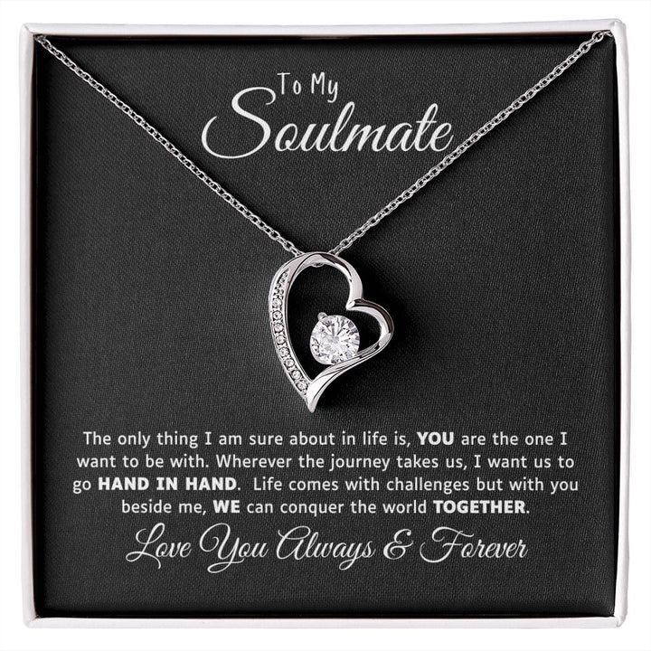 To My Soulmate - Forever Love Necklace